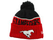 Calgary Stampeders New Era CFL Cuffed Pom Sport Knit