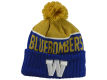 Winnipeg Blue Bombers New Era CFL Cuffed Pom Sport Knit