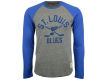 St. Louis Blues Retro Brand NHL Men s Sticks Raglan Long Sleeve T Shirt