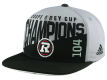 Ottawa RedBlacks adidas CFL Grey Cup Locker Room Champs Snapback Cap