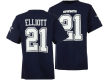 Dallas Cowboys Ezekiel Elliott DCM NFL Youth Eligible Player Name and Number T Shirt